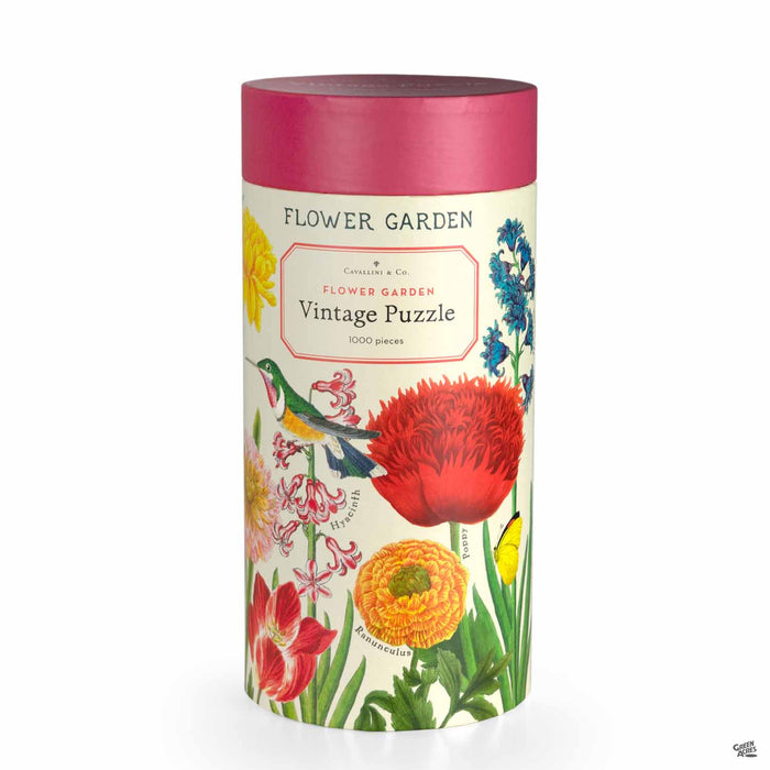 Cavallini and Co Vintage Puzzle - 1000 pieces - Flower Garden