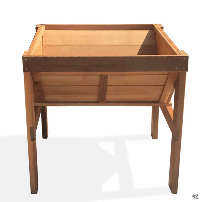 Cedar Raised Vegetable Bin