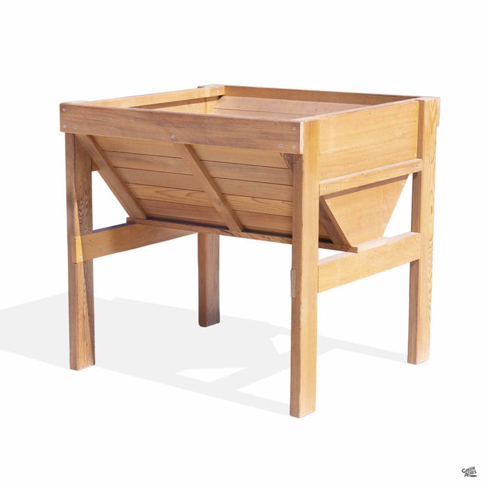 Cedar Raised Vegetable Bin