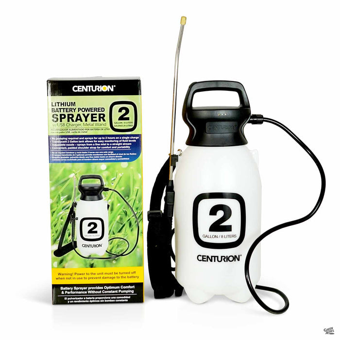 Centurion Lithium Powered Sprayer 2 gallon capacity
