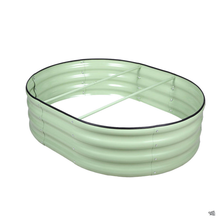 Oval Raised Bed Green