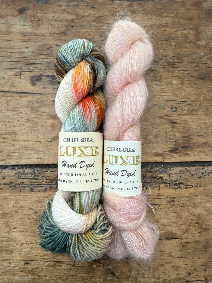 Chelsea Luxe 80/10/10 & Mohair Kit Songbird & Peaches n Cream