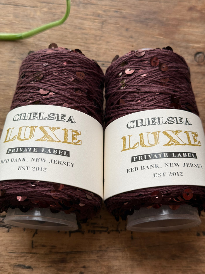 Chelsea Luxe Private Label Starlight Cocoa/Coca Sequins