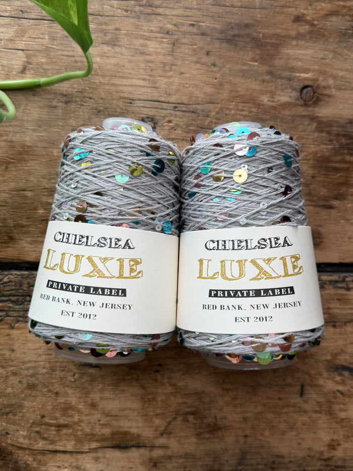 Chelsea Luxe Private Label Starlight Grey /Multi Sequins