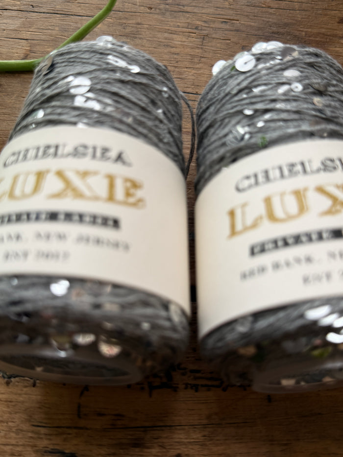 Chelsea Luxe Private Label Starlight Heather Grey /Silver Sequins