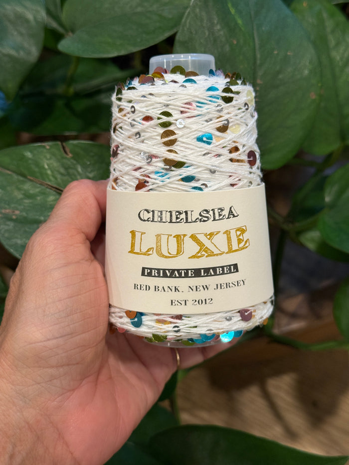 Chelsea Luxe Private Label Starlight White/Multi Sequins