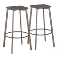 Clara Square Barstool - Set Of 2