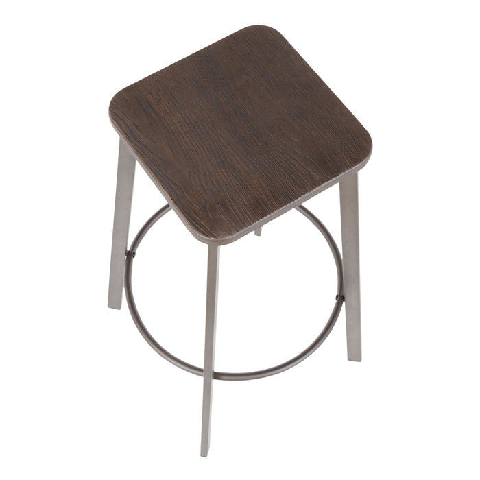 Clara Square Barstool - Set Of 2