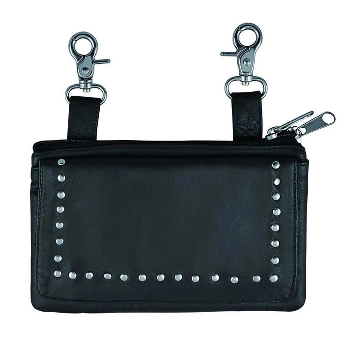 Classic Western Cowhide Clip on Bag