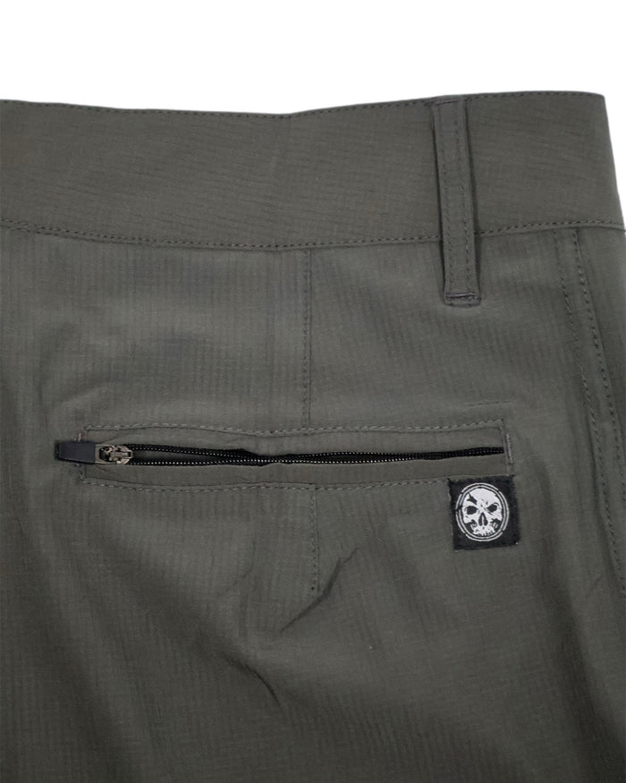 CLOSEOUT Gunmetal Stretch Hybrid Shorts