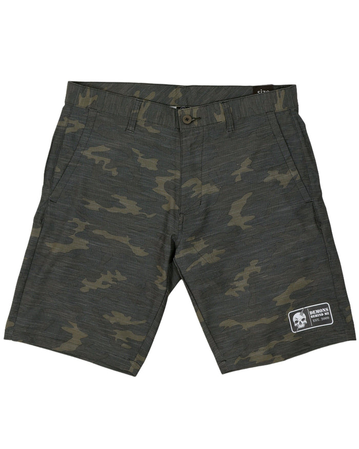 CLOSEOUT Tactical Camo Hybrid Shorts