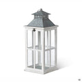 Park Hill Whitewash Coastal Lantern
