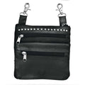 Cowhide Clip on Bag for Female Riders