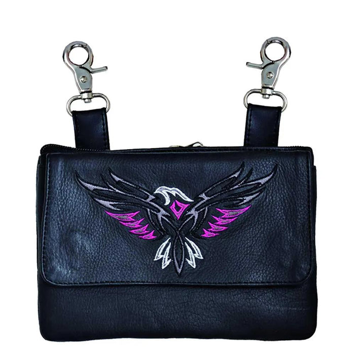 Cowhide Clip-On Bag for Women