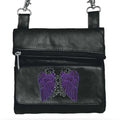 Cowhide Ladies Clip-On Bag
