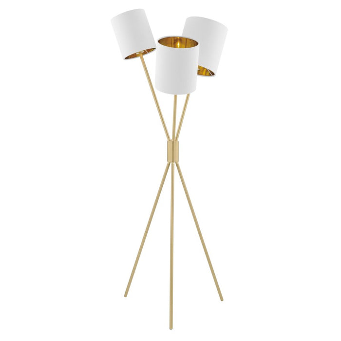 Crisanta Velvet Shade Floor Lamp