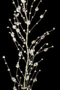 Crystal 5' Garland with Silver Berries