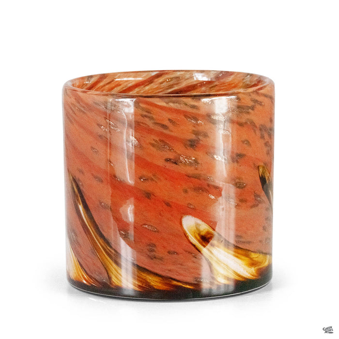 Hawaiian Sunset Glass Planter 4.5 inch