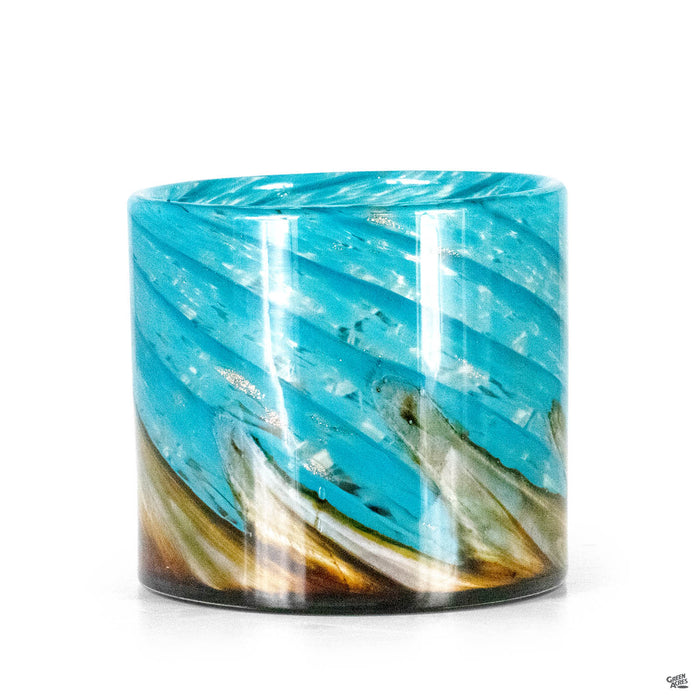 Pacific Coast Blue Glass Planter 4.5 inch
