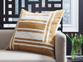 Darrman Pillow (4/CS) - Ochre/Ivory