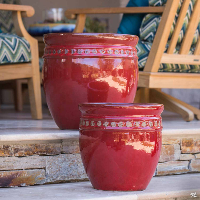 Décor Pot with Pattern