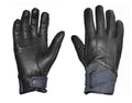 DenimBelle - Women's Leather/Denim Motorcycle Gloves