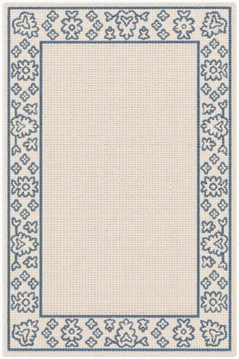 Desbrook Rugs Collection - Ivory/Blue
