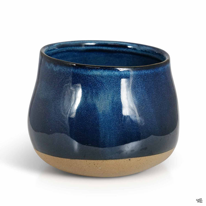 Dewdrop Pot Blue 7 inch