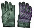 Diamond Grip - Women's Leather Motorcycle Gloves