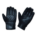 Diamondback - Men's Leather Motorcycle Gloves