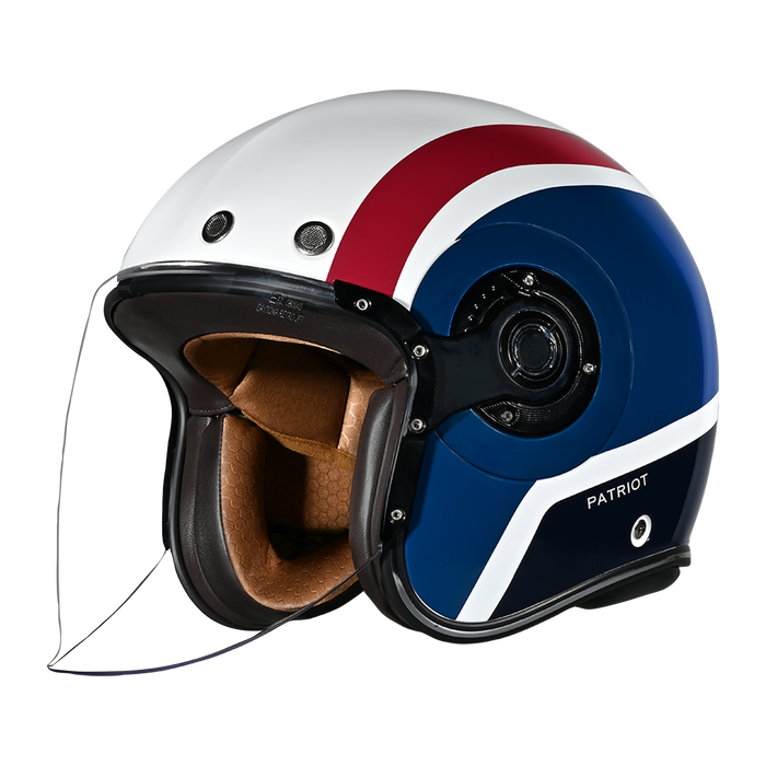 D.O.T. & ECE Daytona Retro Jet- W/ Patriot