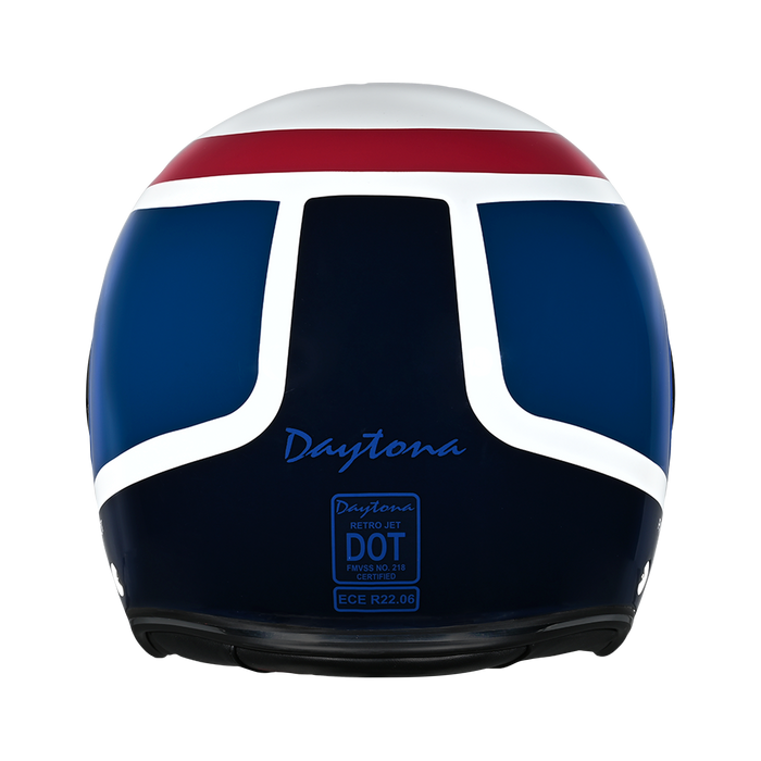 D.O.T. & ECE Daytona Retro Jet- W/ Patriot