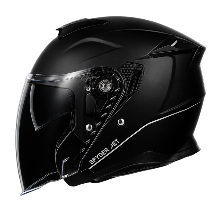 D.O.T. & ECE Daytona Spyder Jet- Dull Black