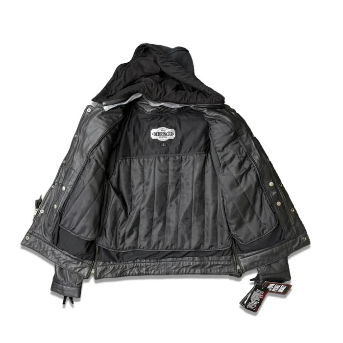 Dragon - Men's Premium Leather Motorcycle Jacket