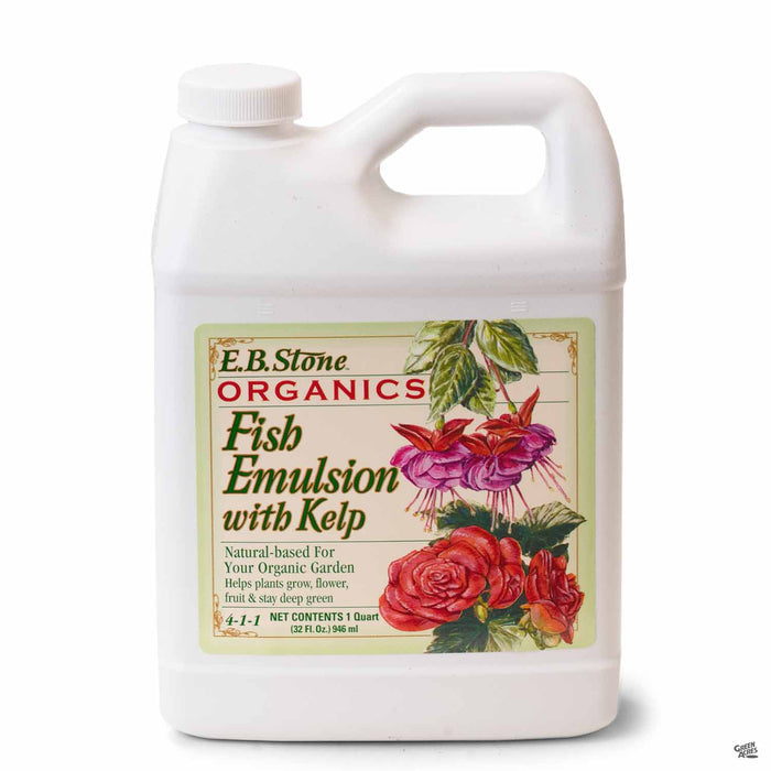 E.B. Stone Fish Emulsion with Kelp 1 quart