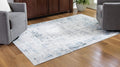 Emertonly Rugs Collection - Blue/White/Gray
