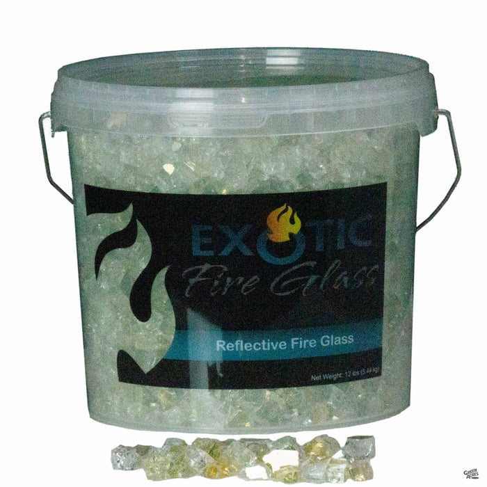 Exotic Fire Glass - Gold Reflective