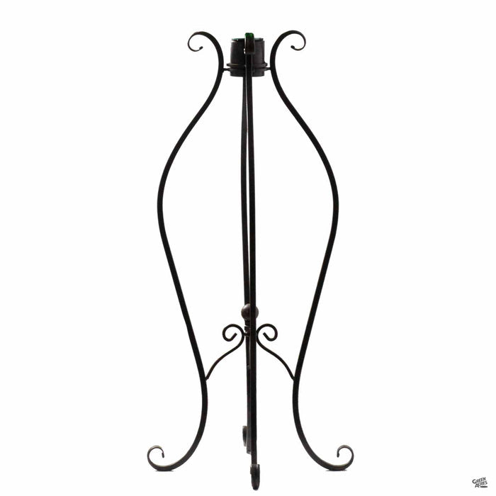Folding Scroll Gazing Ball Stand