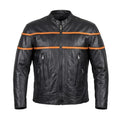 Fury - Men's Premium Leather Motorcycle Jacket