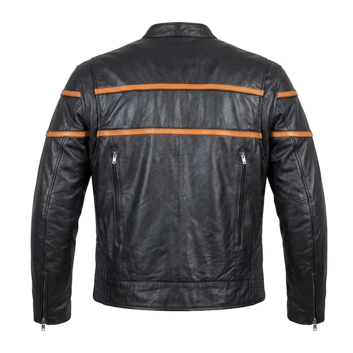 Fury - Men's Premium Leather Motorcycle Jacket
