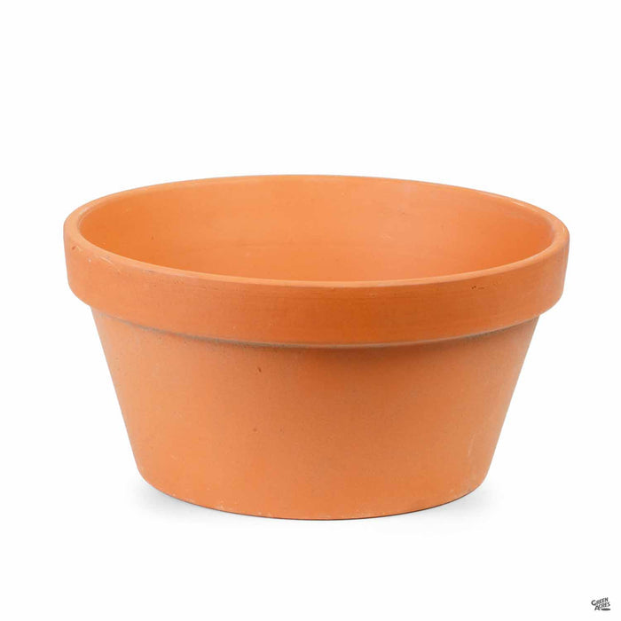German Bulb Pan Terracotta 8.5 inch
