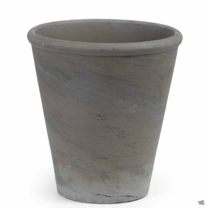 German Rose Basalt Clay Pot 7 inch