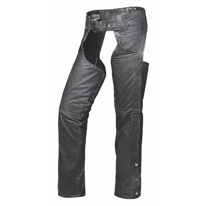 Gravel - Women's Premium Lambskin Leather Motorcycle Chaps