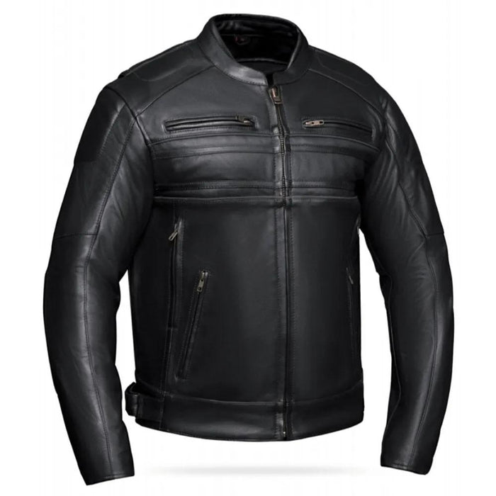 Grizzly - Men's Ultra Leather Motorcycle Jacket