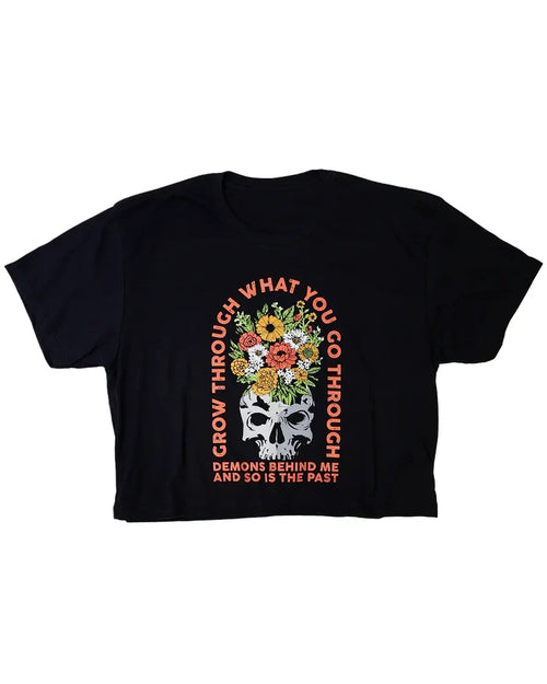 "Grow Through" Premium Crop Top