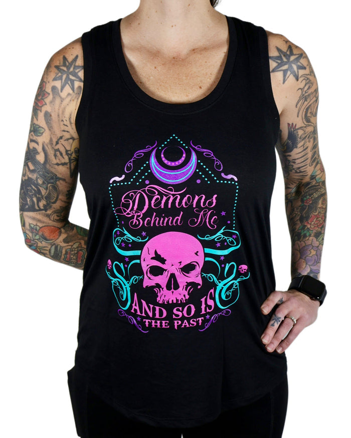 "Gypsy" Black Racerback Tank
