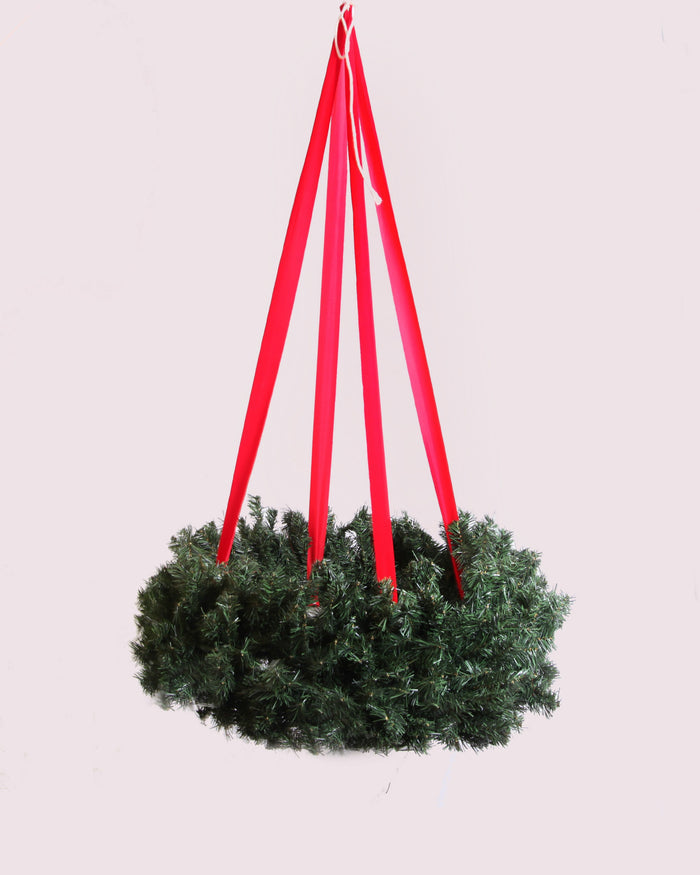 Hanging 48" Basket Wreath