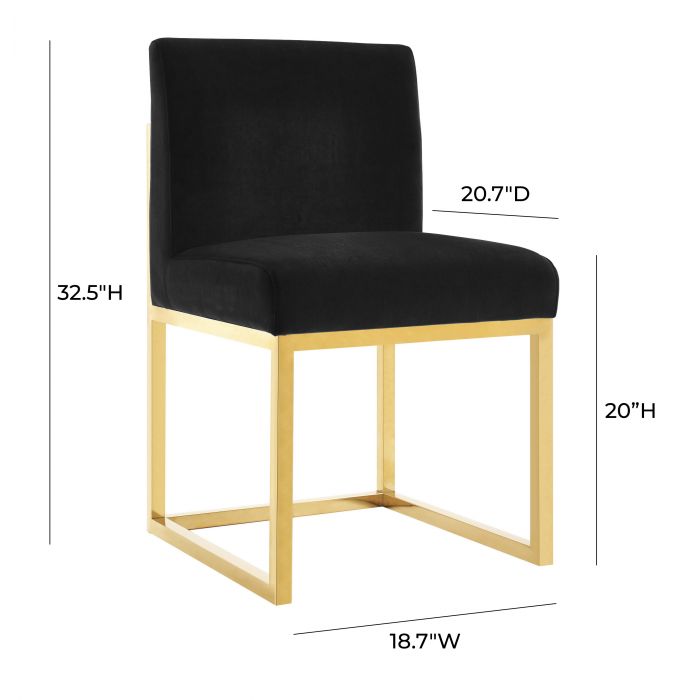 Haute  Velvet Chair
