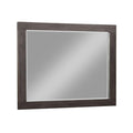 Heath Beveled Glass Mirror in Basalt Grey