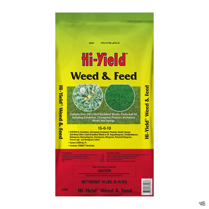 Hi-Yield Weed and Feed 18 pounds